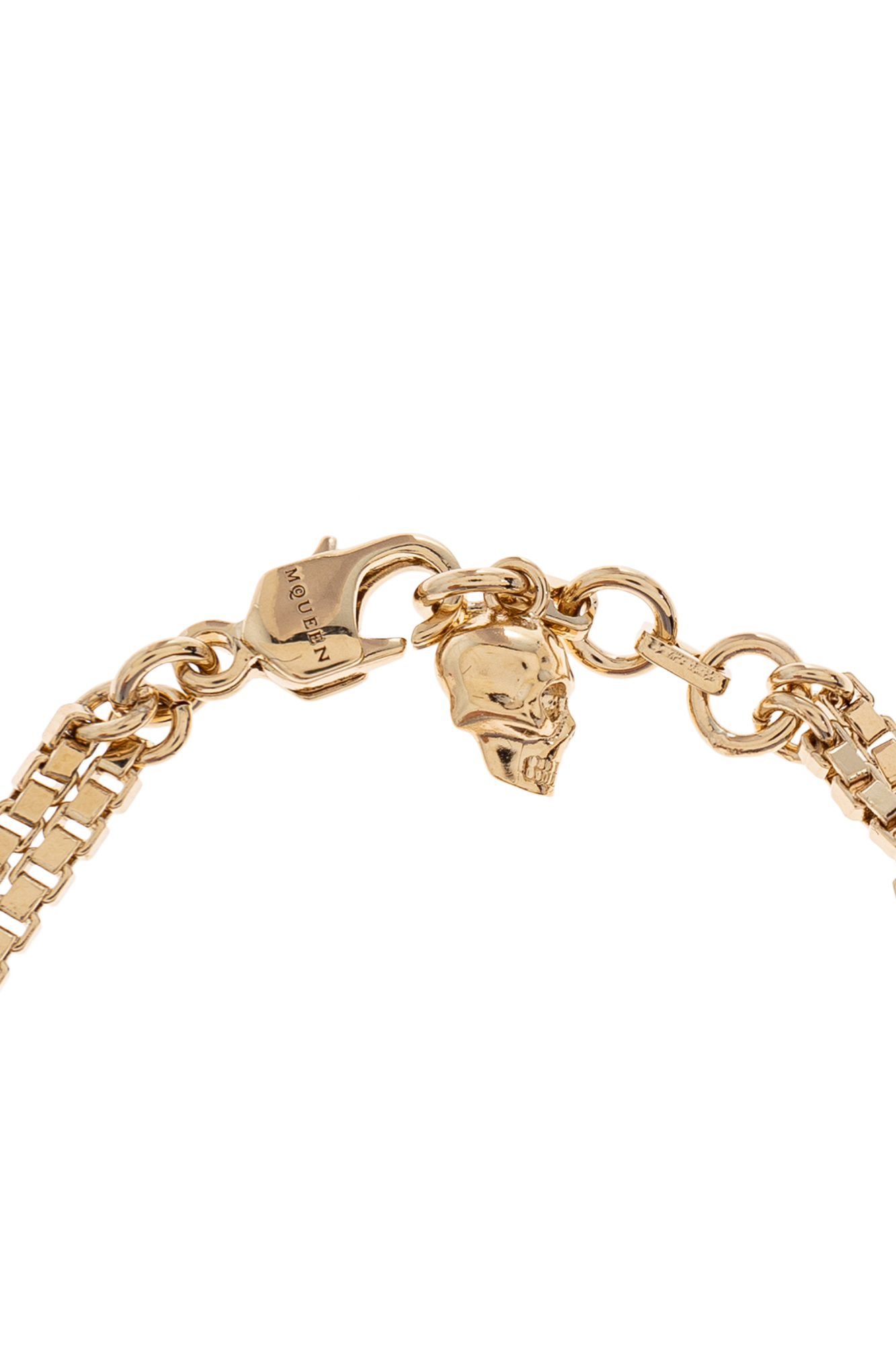 Alexander McQueen Bracelet with shimmering crystals